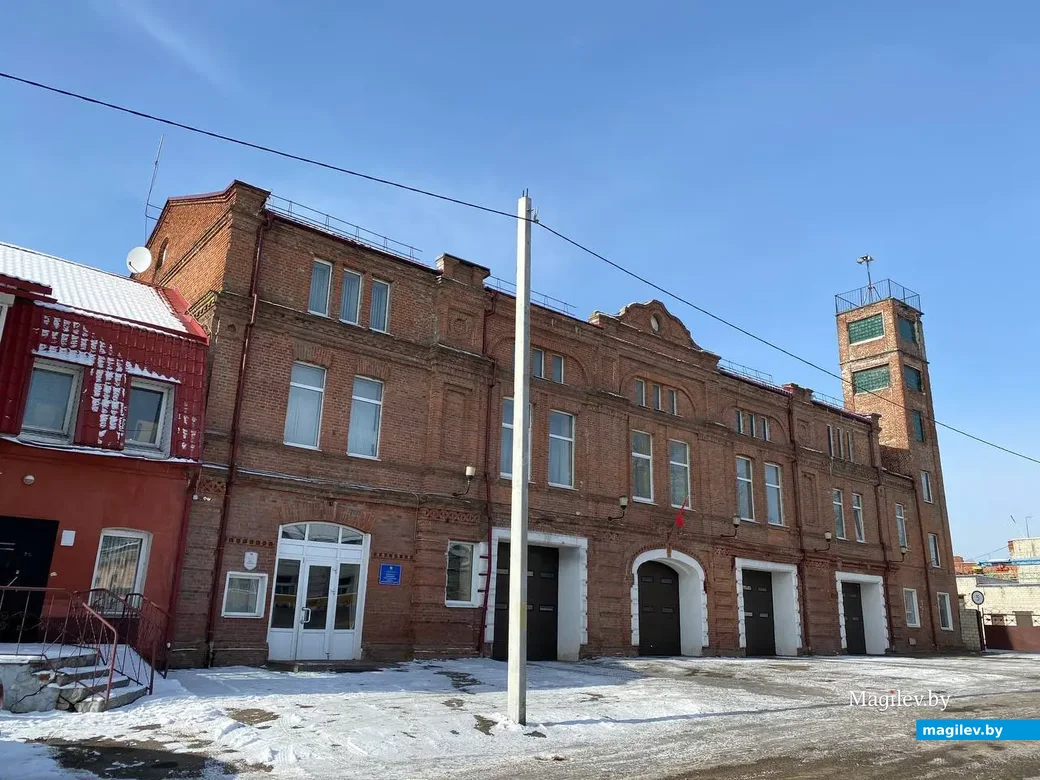 17.02.2025. Бобруйск. Здание депо в Пожарном переулке.
