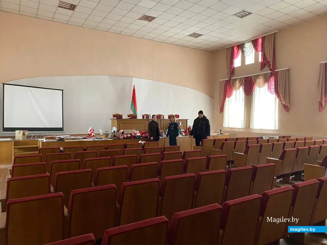 17.02.2025. Бобруйск. Так сегодня выглядит бывший театральный зал в Пожарном переулке.