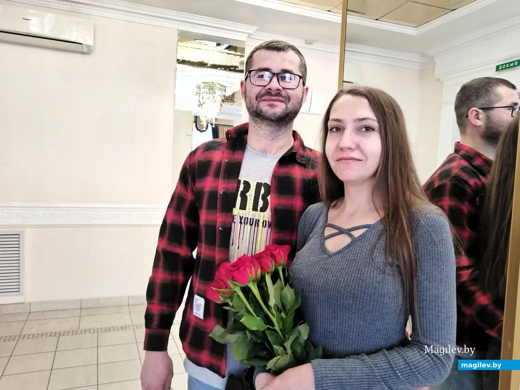 28.03.2025 г. Могилев, ЗАГС. Молодожены недели: Анна и Дмитрий Кривун. 2.