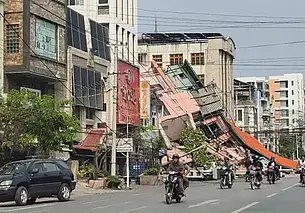 Более тысячи человек погибли в Мьянме в результате землетрясения