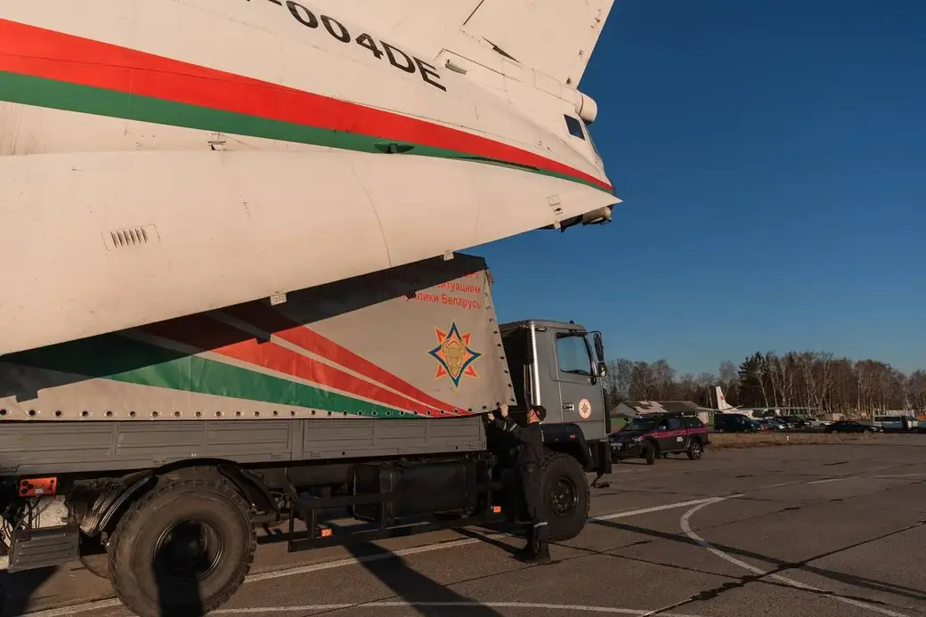 29 марта 2025 года. Белорусские спасатели направляются в Мьянму. Фото: МЧС.