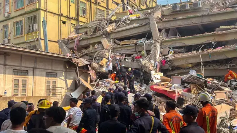 Число жертв землетрясения в Мьянме превысило 1600 человек. Фото: Reuters