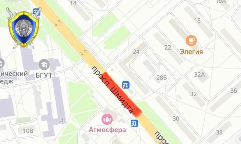 Схема перекрытия движения 1 апреля в Могилеве