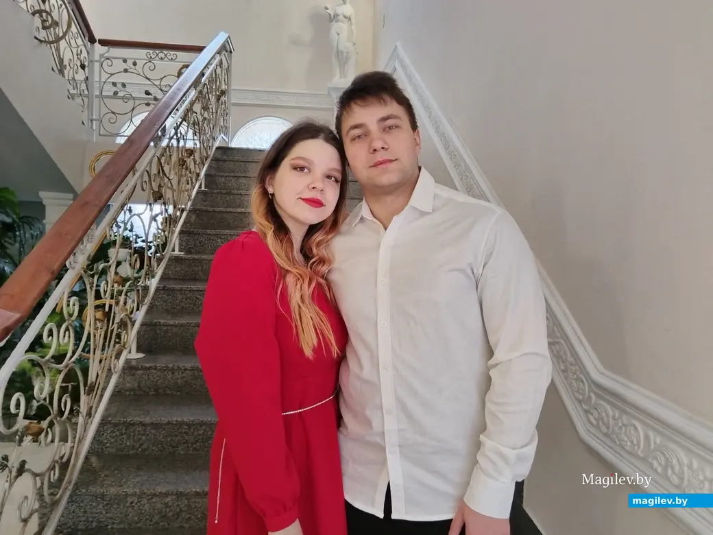 04.04.2025 г. Могилев, ЗАГС. Молодожены недели: Алина и Кирилл Лавровы.