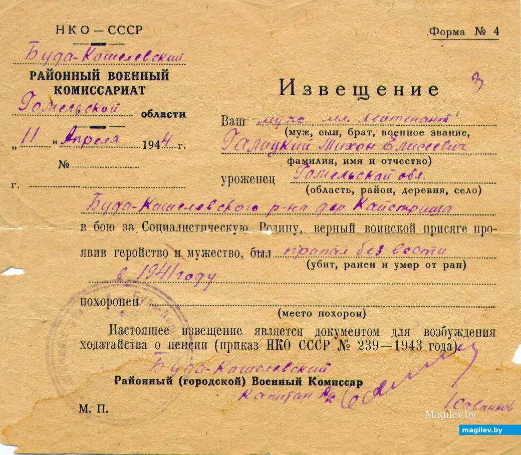 Наша пожелтевшая от времени семейная реликвия.