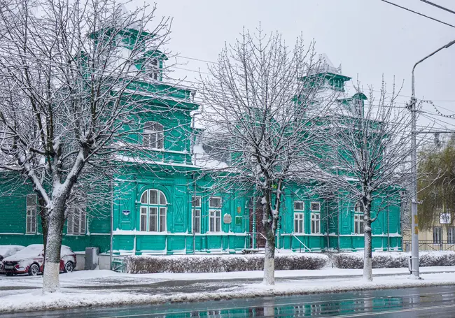 В Бобруйск пришел циклон «Зион». Апрельский снегопад в нашем фоторепортаже
