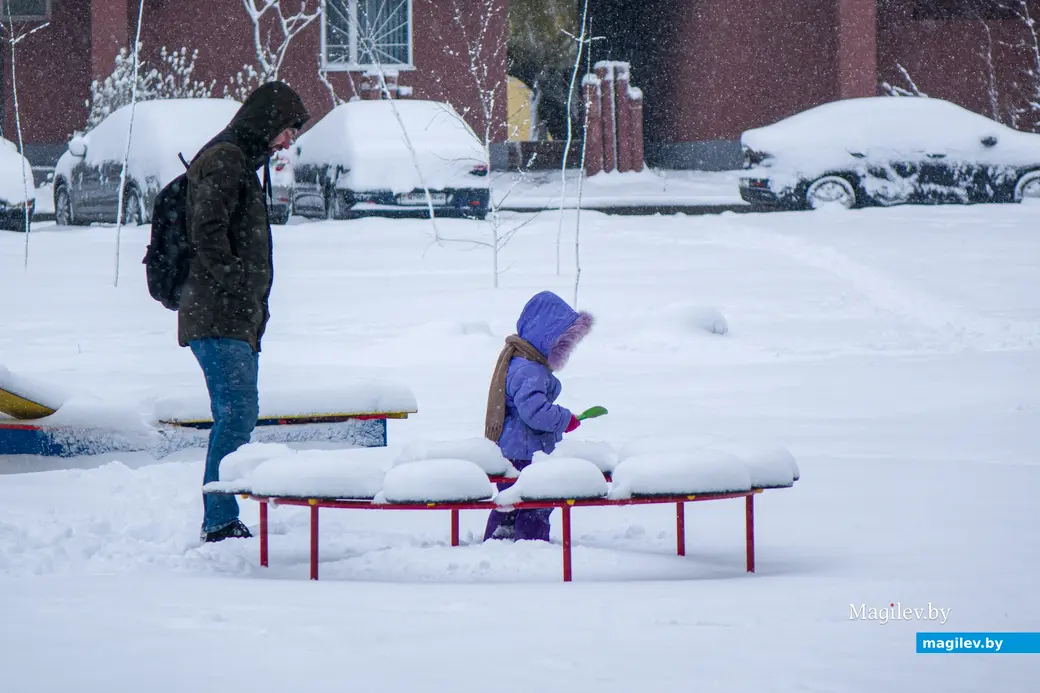 06.04.2025. Ленинский район. Апрельский снегопад. Циклон «Зион»