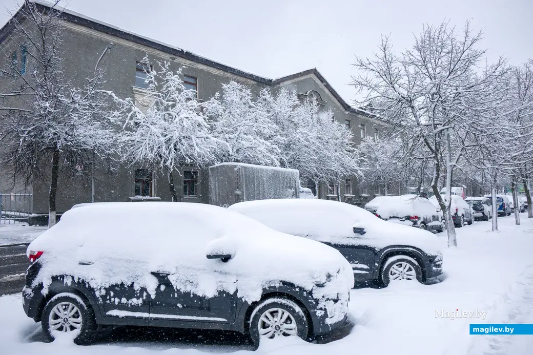 06.04.2025. Ленинский район. Апрельский снегопад. Циклон «Зион»