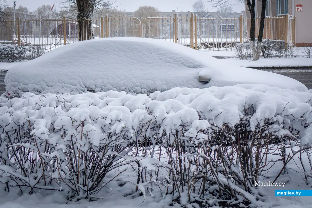 06.04.2025. Ленинский район. Апрельский снегопад. Циклон «Зион»