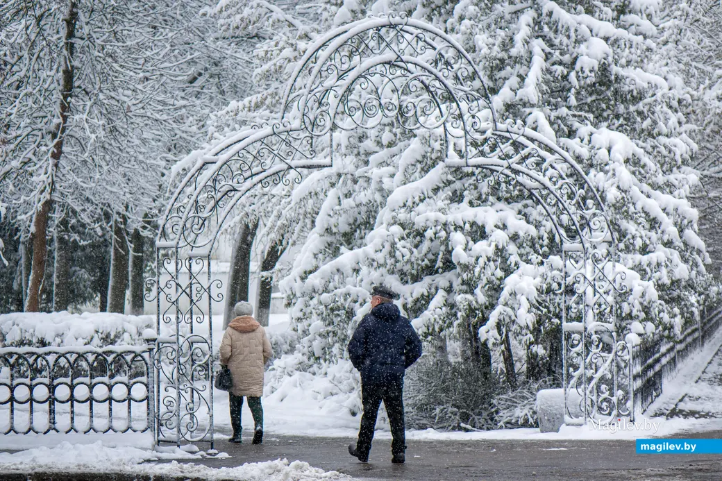 06.04.2025. Ленинский район. Апрельский снегопад. Циклон «Зион»