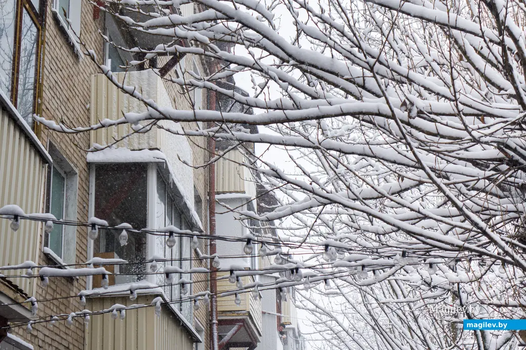 06.04.2025. Ленинский район. Апрельский снегопад. Циклон «Зион»