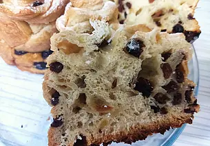 Готовим к Пасхе: кулич «Краффин» из дрожжевого слоеного теста