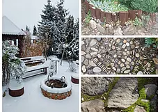 Почему дорожки из природного камня на даче лучше заводской плитки? Рассказала ландшафтный дизайнер