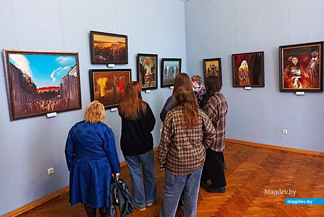 11.04.2025, Могилев, Художественный музей имени Павла Масленикова. Открытие выставки Георгия Скрипниченко «Сюрреалистические миры».