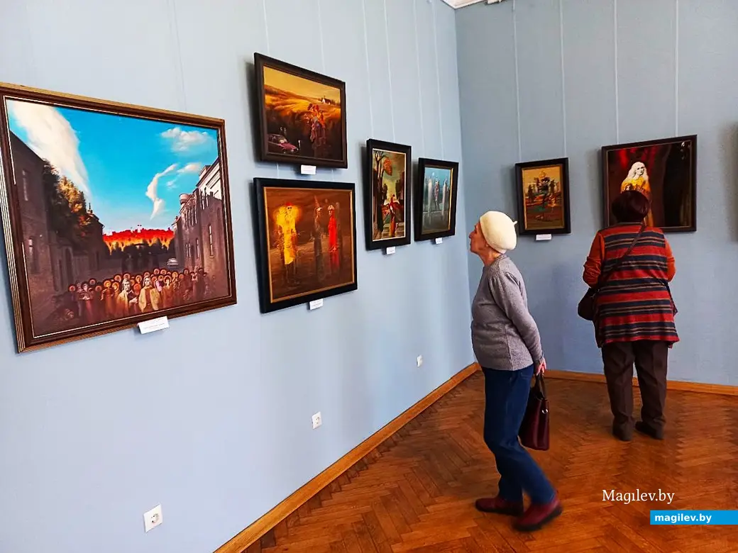 11.04.2025, Могилев, Художественный музей имени Павла Масленикова. Открытие выставки Георгия Скрипниченко «Сюрреалистические миры».
