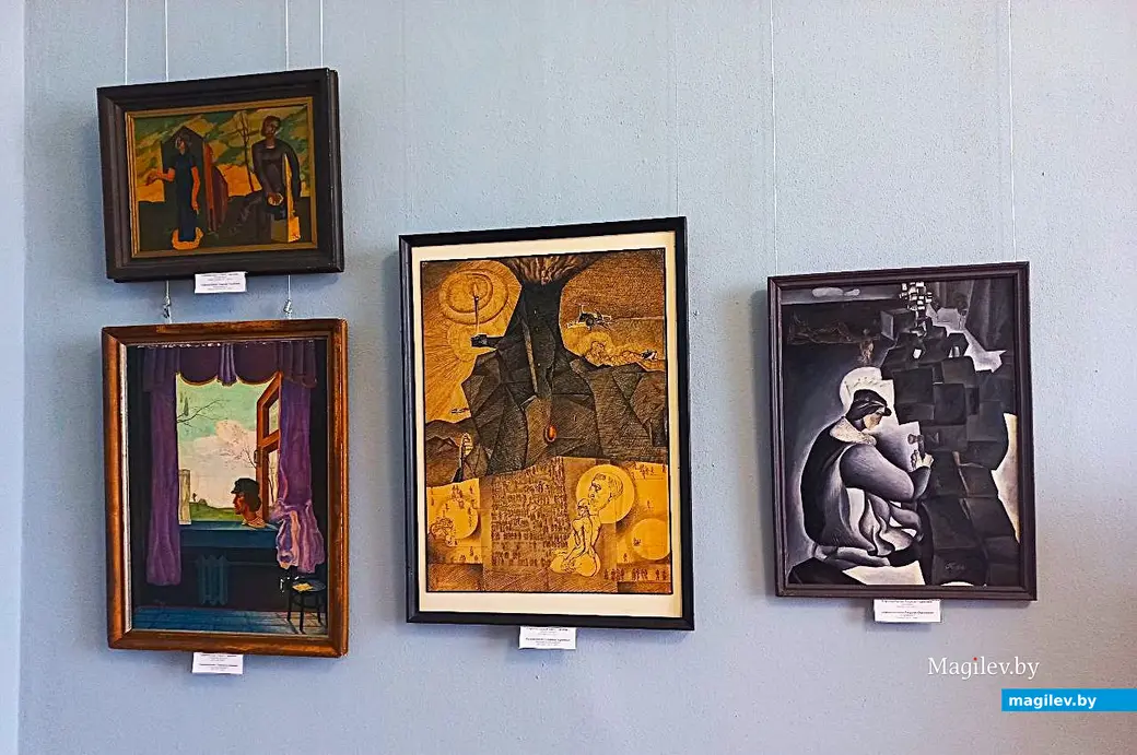 11.04.2025, Могилев, Художественный музей имени Павла Масленикова. Открытие выставки Георгия Скрипниченко «Сюрреалистические миры».