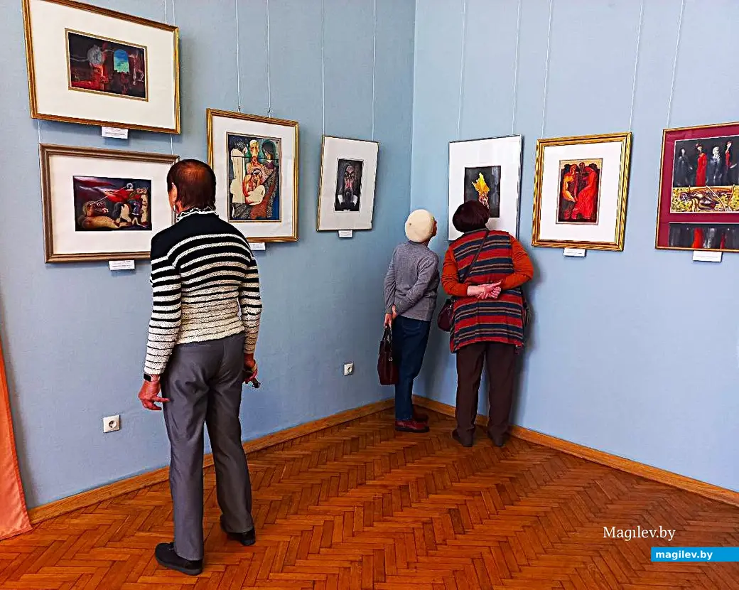 11.04.2025, Могилев, Художественный музей имени Павла Масленикова. Открытие выставки Георгия Скрипниченко «Сюрреалистические миры».