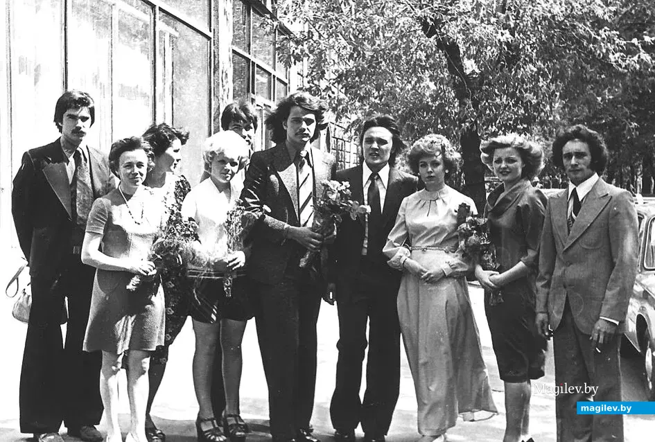 1970-е годы, Могилев. Свадьба Сергея и Елены Борисовых.