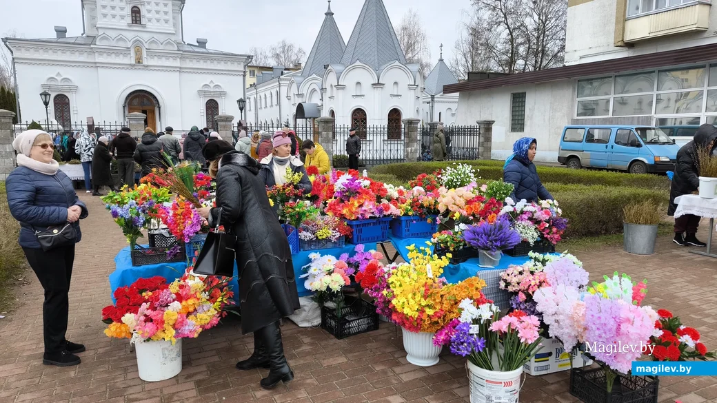 13.04.2025. Бобруйск. Вербное воскресенье в Свято-Георгиевском храме.
