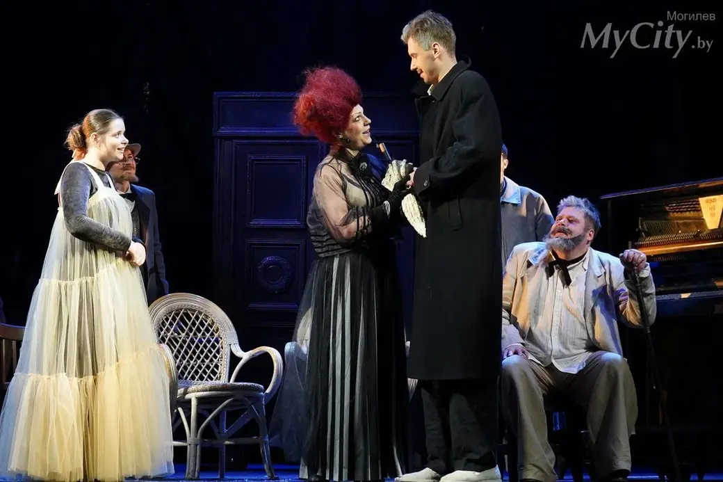 Апрель 2025 года. Могилев. Могилевский драмтеатр. Спектакль «Чайка». Фото Юлии Фартук MyCity.by.