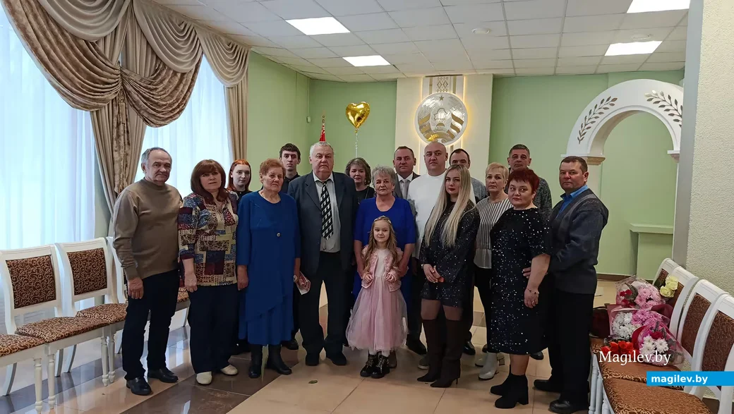 07.02.2026 г. Владимир Александрович и Лидия Федоровна Кругловы отметили золотую свадьбу в кругу