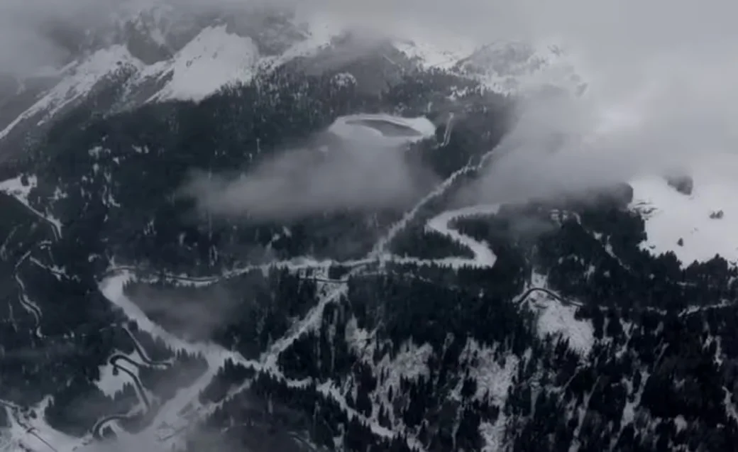  Долине Вальтеллина (Ломбардия). Кадр видео.