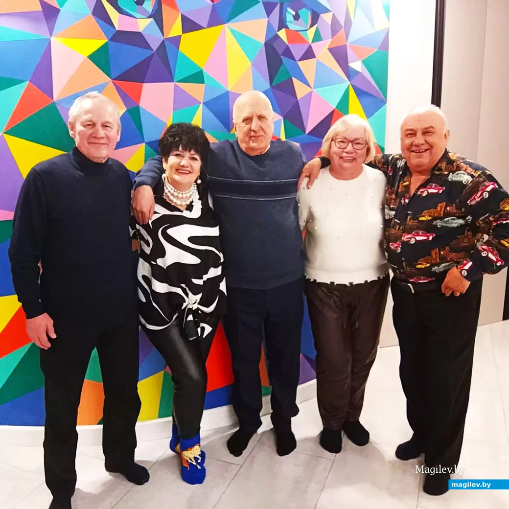   07.02.2026, Могилев. Выпускники средней школы №1 1971 года. Вторая слева – Татьяна Ложечникова.