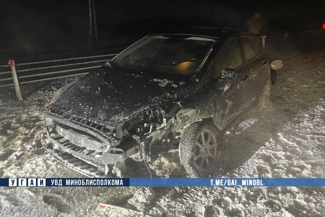 28.12.2025 г. Массовое ДТП на Трассе «Минск-Могилев». Фото: УГАИ УВД Минскоблисполкома