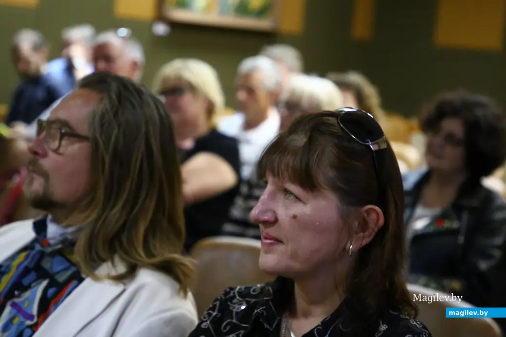 2018 год, Могилев. Людмила Астекалова на литературно-музыкальном вечере.