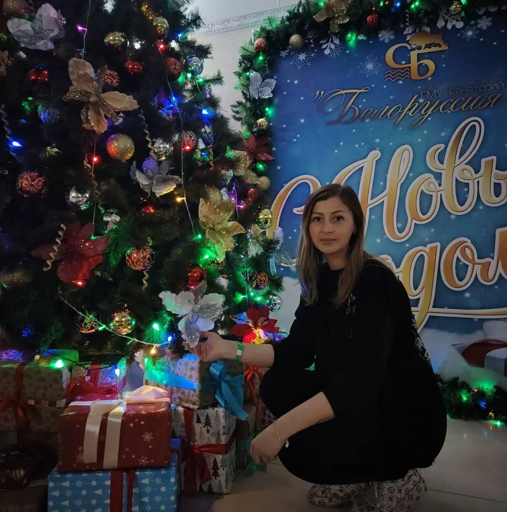 Александра Стаселович в санатории "Белоруссия" в Ялте.