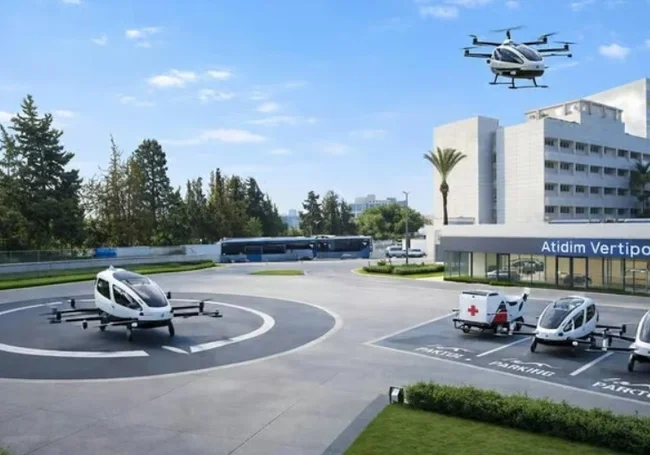 В Тель-Авиве начали строить площадку для аэротакси