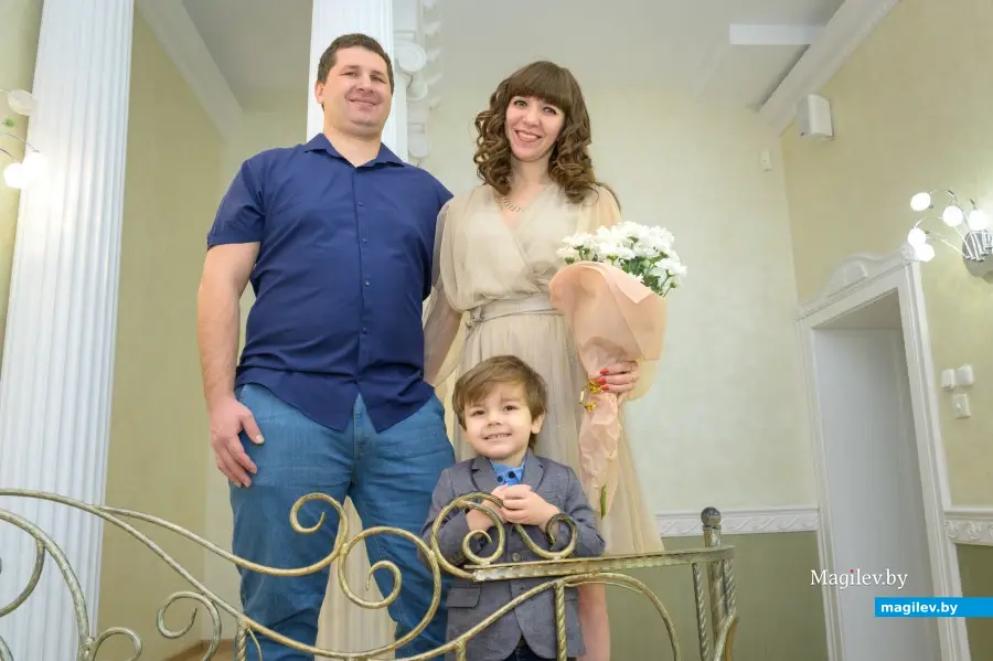 31.12.2025. Отдел ЗАГС Бобруйского горисполкома. Свадебная пара. Марина и Александр.