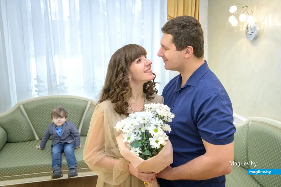 31.12.2025. Отдел ЗАГС Бобруйского горисполкома. Свадебная пара. Марина и Александр.