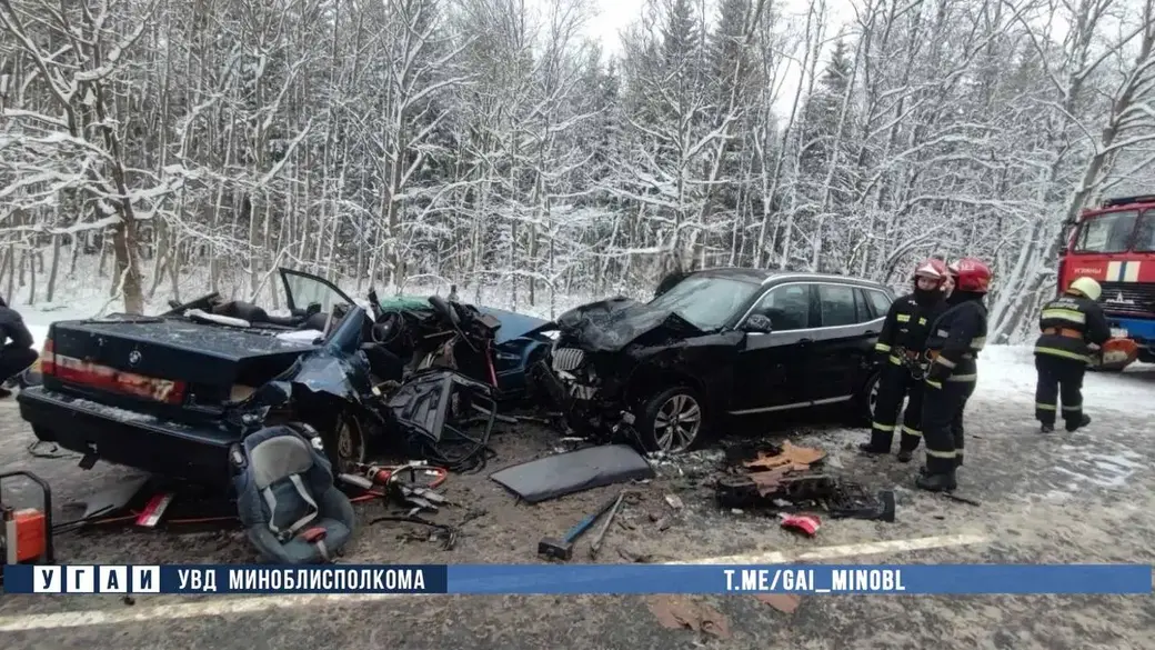 3 января 2026 года. ДТП на 10-м километре автодороги Н-8964 Паперня – Радошковичи в Минском районе.