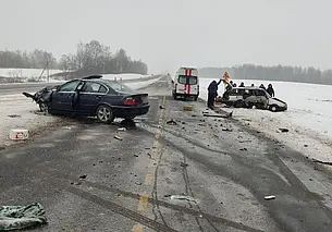 ДТП в Могилевском районе: спасатели деблокировали водителя