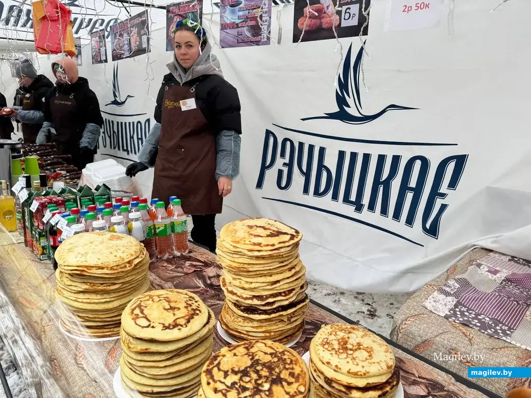 Могилев, 7 января 2026 года. Праздник «Пайшла Каляда калядуючы…» в Печерском лесопарке.