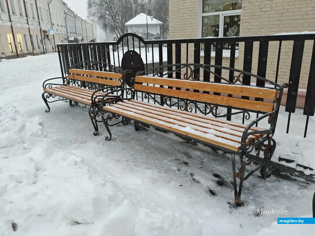 8 января 2026 года. Могилев. Улица Ленинска. Участок от площади Славы до улицы Болдина.