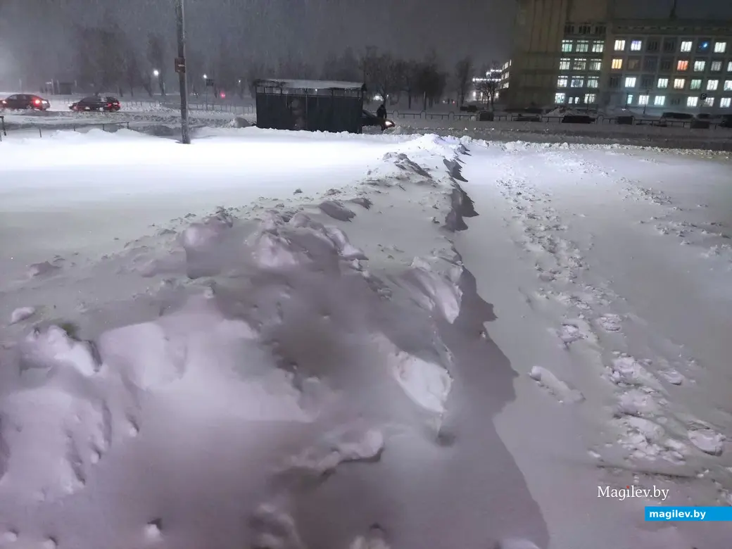 9.01.2026 г. Могилев, ул. Симонова. Фото Ирины Половиковой