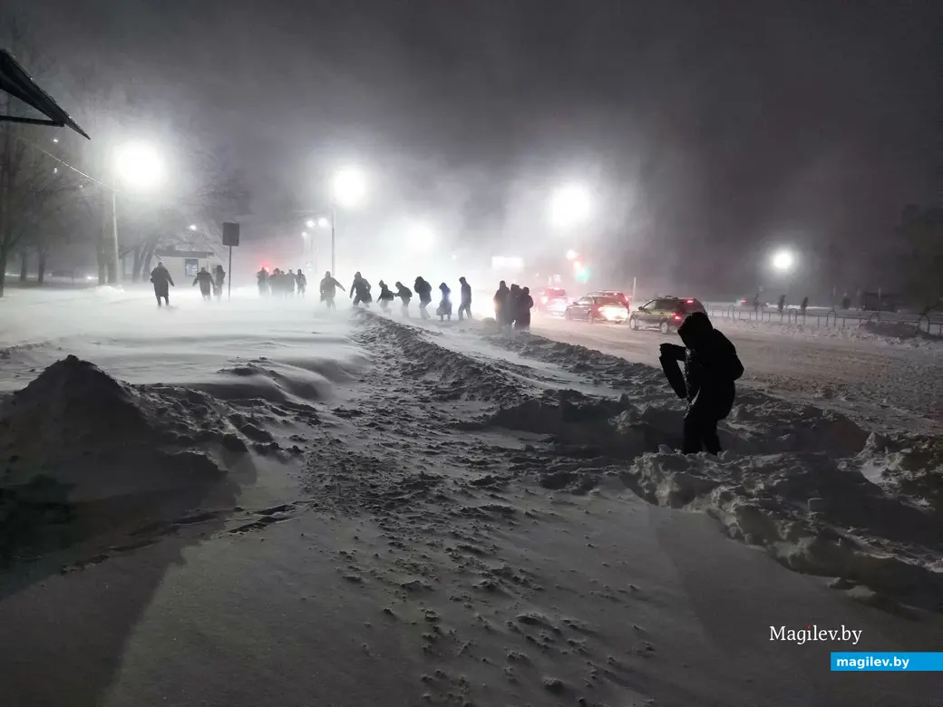 9.01.2026 г. Могилев, ул. Симонова. Фото Ирины Половиковой