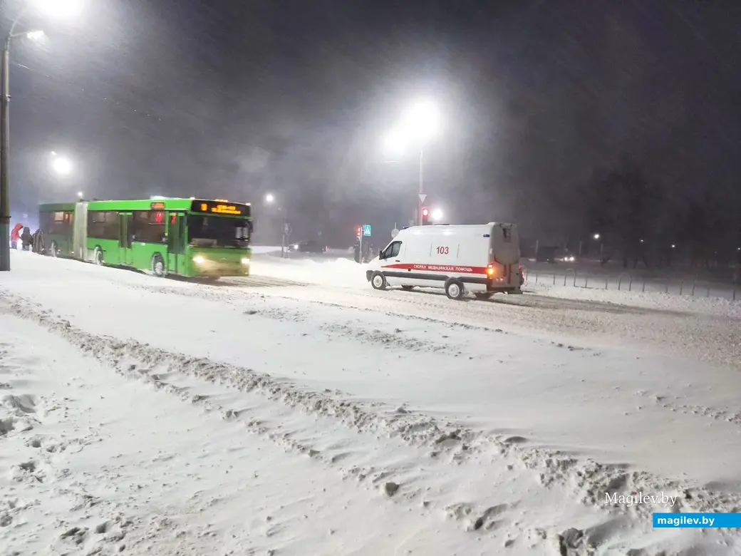 9.01.2026 г. Могилев, ул. Симонова. Фото Ирины Половиковой