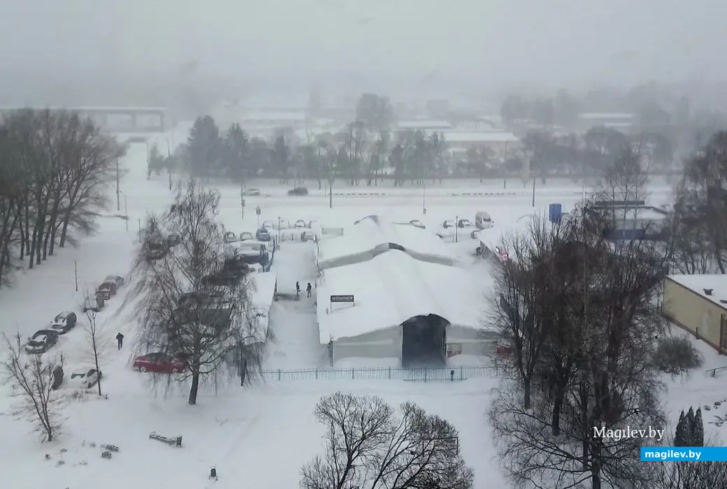 9.01.2026 г Могилев, микрорайон Казимировка. Фото Евгения Буловы