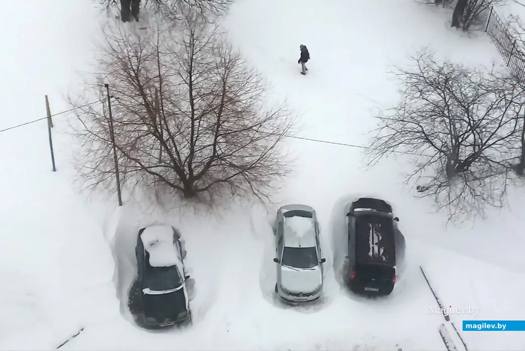 9.01.2026 г Могилев, микрорайон Казимировка. Фото Евгения Буловы