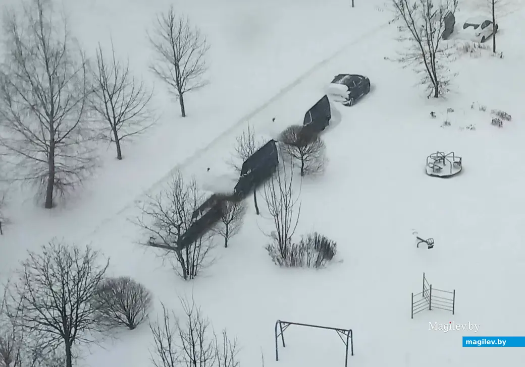 9.01.2026 г Могилев, микрорайон Казимировка. Фото Евгения Буловы