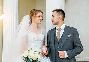 «Характер у нее очень хороший, волшебный я бы сказал!» Свадебная пара недели в Бобруйске