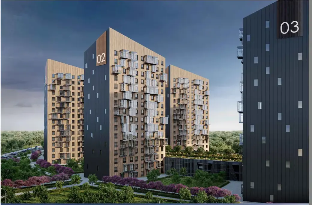 Восемь жилых домов с двухэтажным паркингом планируют построить в районе пересечения п-та