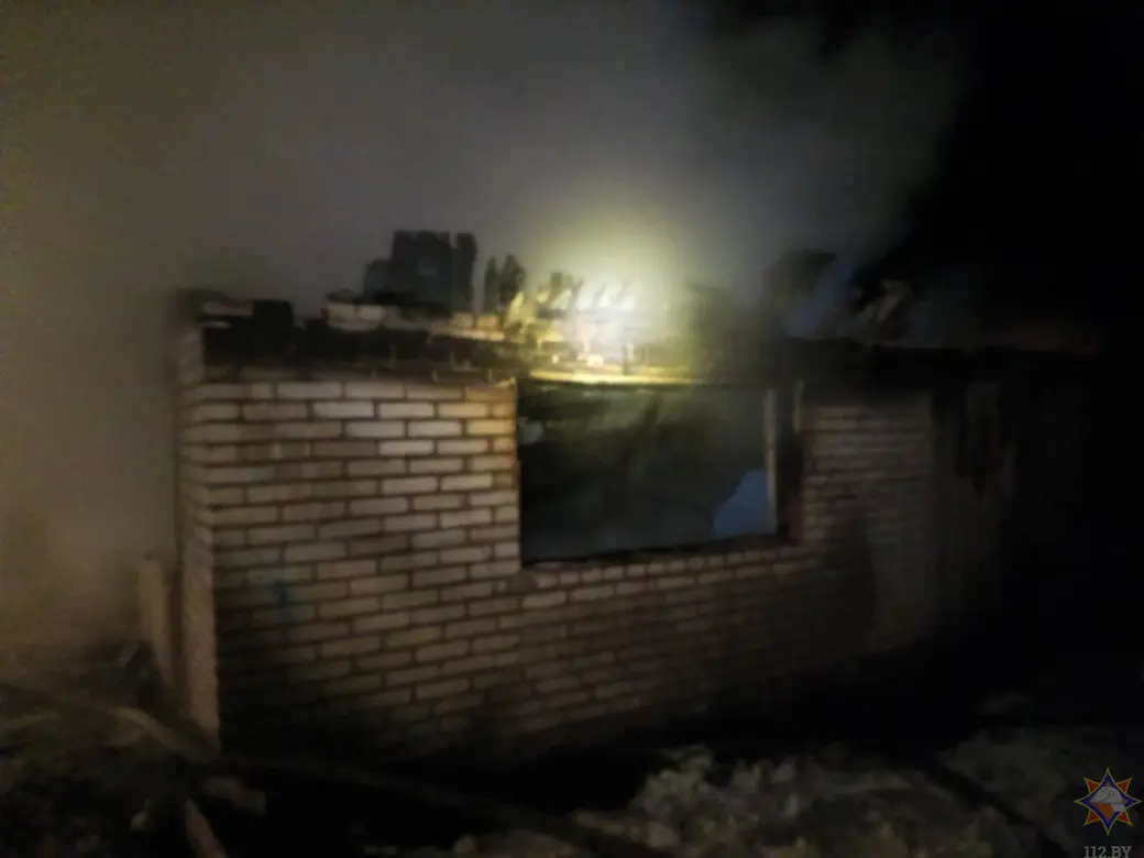  15.01.2026 г Быховский район. Фото: Могилевское областное УМЧС