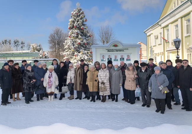 Праздник «От всей души» на Бобруйском заводе биотехнологий согрел сердца ветеранов