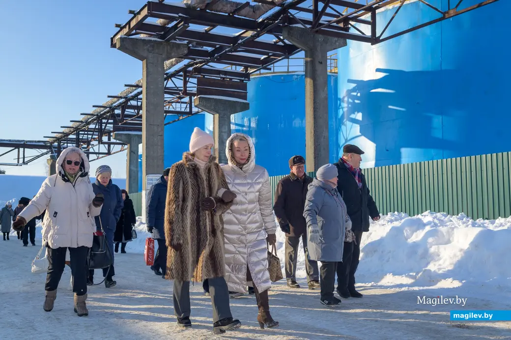 15.01.2026. Ул. Чехова, 54. Встреча участников делового клуба «Кiраўнiк» на Бобруйском заводе