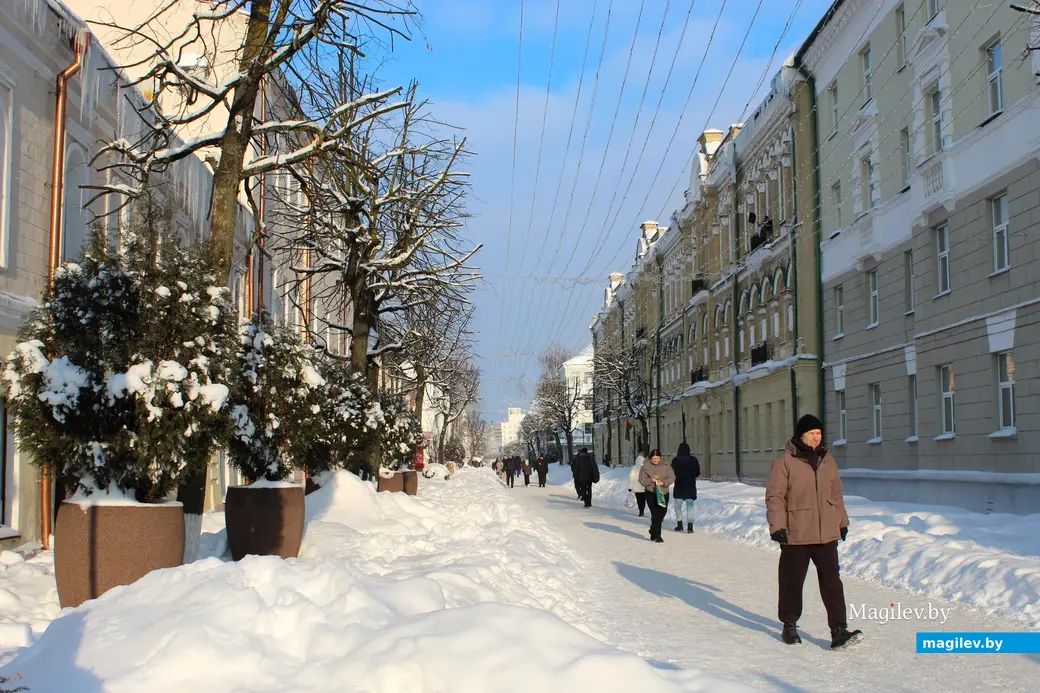  Январь 2026 года. Могилев. Фото Галины Покровской. 