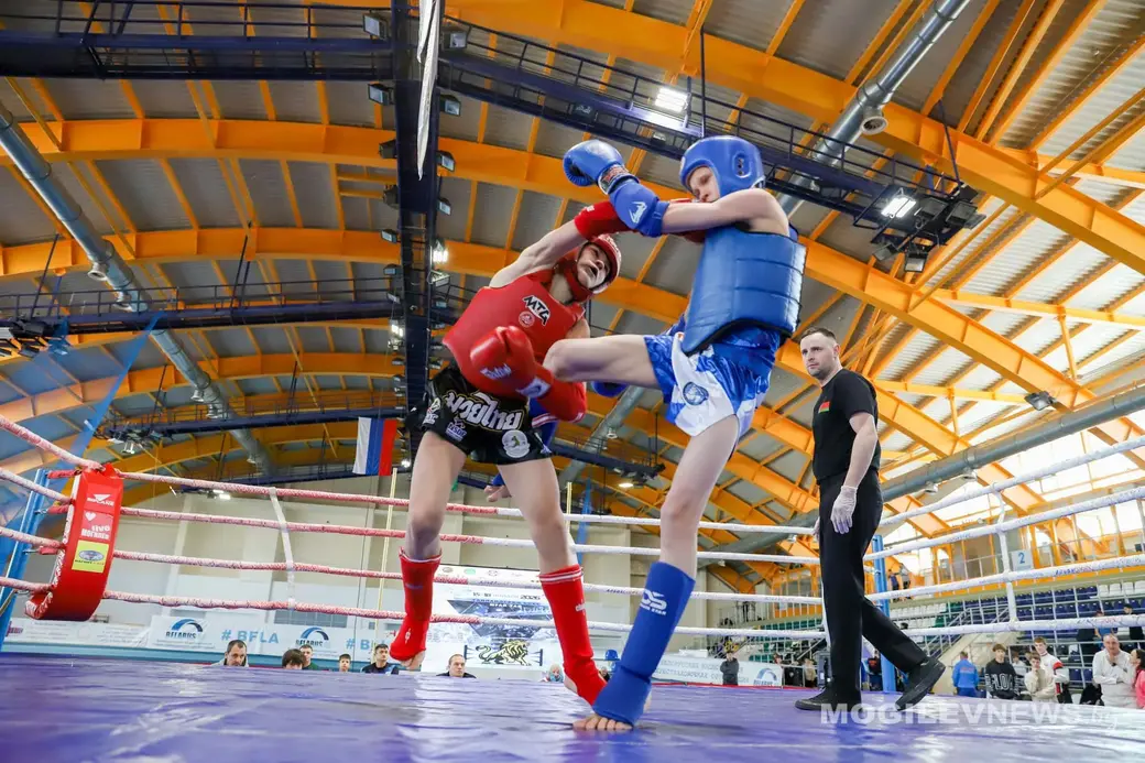 16.01.2026 года. Турнир по тайскому боксу «Золотой лев» проходит в Могилеве. Фото: mogilevnews.by. 